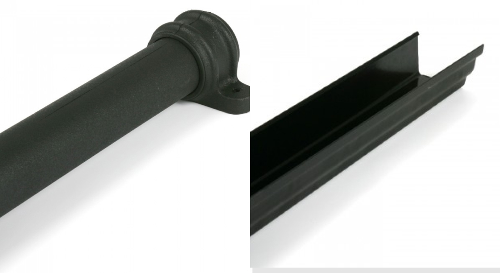 casgt iron effect guttering